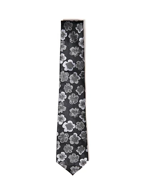 Floral Print Tie