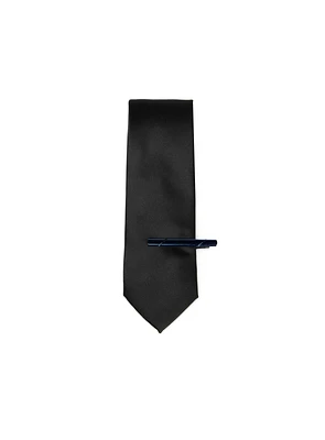 Navy Tie Clip