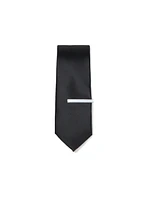 Silver Tie Clip