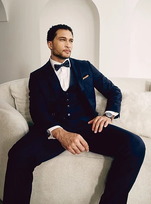 Navy Stretch Suit