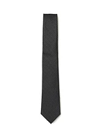 Black Polka Dot Tie