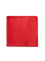 Red Textured Pocket Square