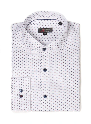 Sphere Print Non-Iron Shirt