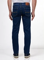 Contrast Stitch 'Peter Slim' Jeans