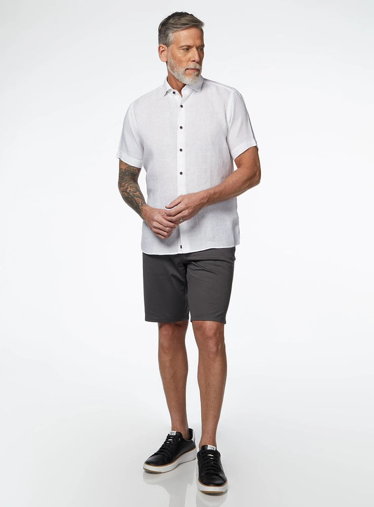 Bermuda 'Dennis' en denim extensible