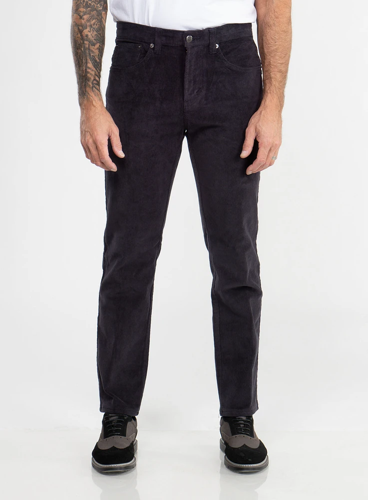 Pantalon en velours côtelé