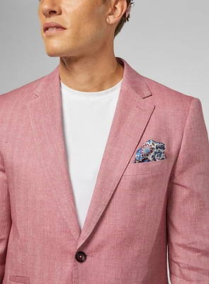 Pink Herringbone Sport Jacket