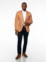 Tangerine Knit Sport Jacket