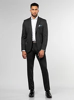 Charcoal Neat Stretch Suit