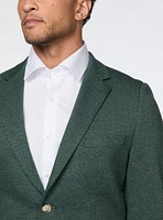 Green Stretch Knit Suit