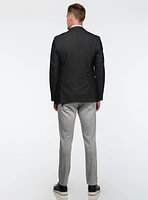 Veston noir chiné