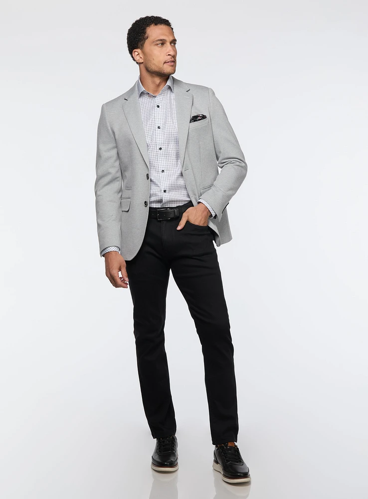 Grey Twill Sport Jacket