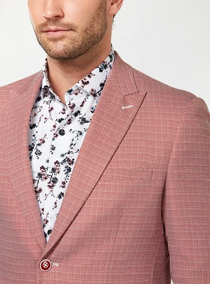 Red Striated Sport Jacket