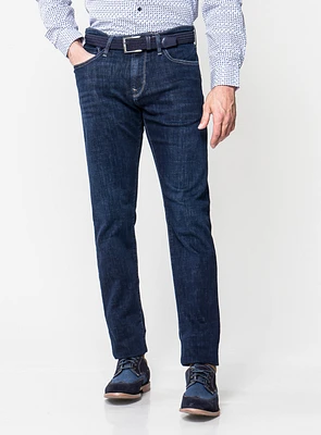 Jeans 'Jake' feather bleu