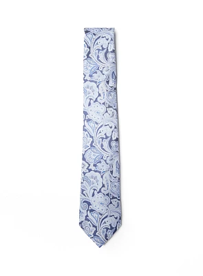 Blue Paisley Tie