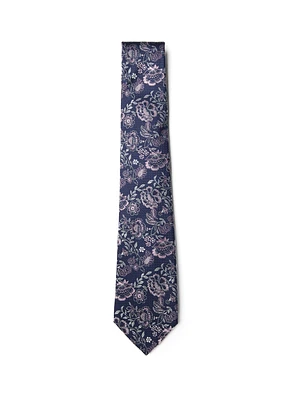 Floral Pink Tie