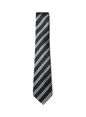 Black Multi-Striped Tie