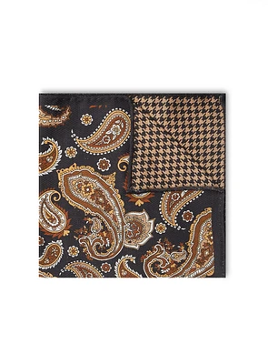 Paisley Reversible Pocket Square