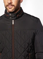 Water Resistant Quilted Coat