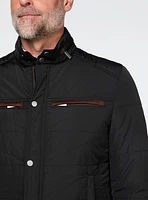 Water-Resistant Quilted Jacket