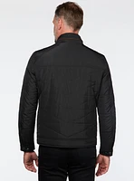 Water-Resistant Quilted Jacket