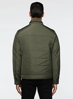 Water-Resistant Quilted Jacket