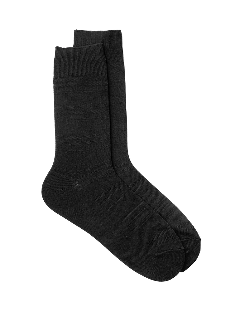 Chaussettes unies en bambou