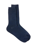 Chaussettes unies en bambou