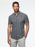 Chemise extensible à imprimé de tortues