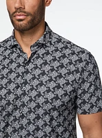 Chemise extensible à imprimé de tortues