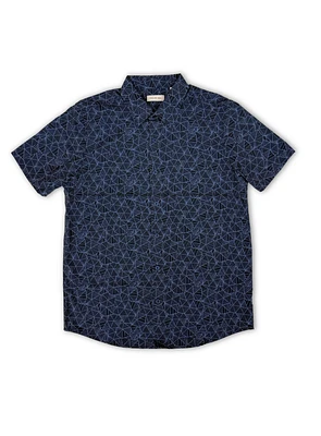 Chemise extensible à motif de triangles