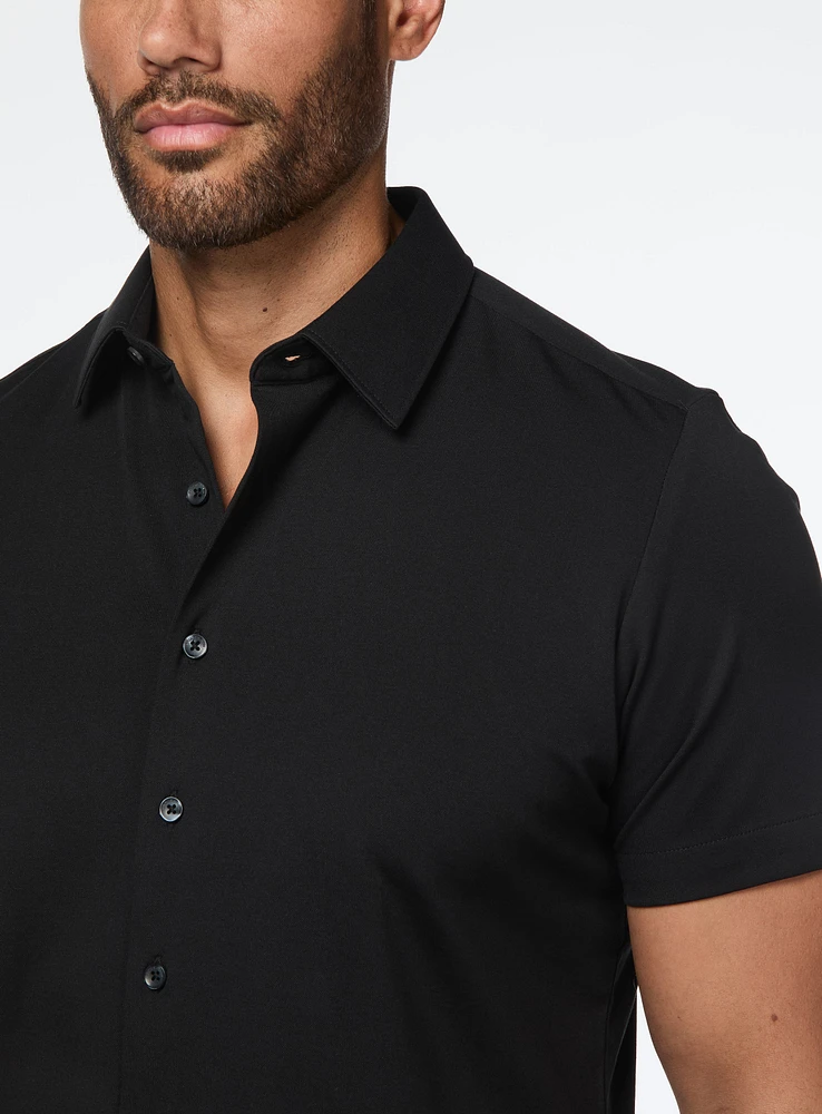 Chemise extensible unie