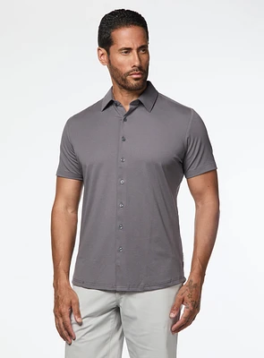 Chemise extensible unie