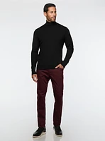 Chino à motif de micro diamants