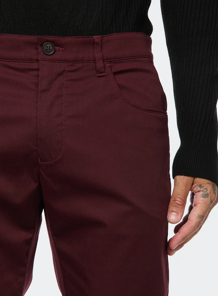 Chino à motif de micro diamants
