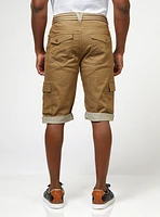 Five Pockets Stretch Denim Bermuda