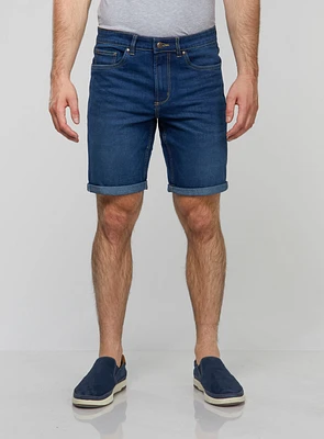 Stretch Denim Bermuda
