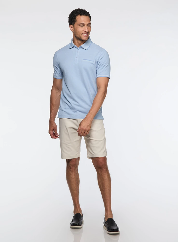 Diagonal Knit Bermuda