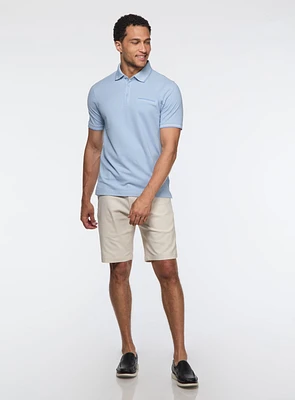 Diagonal Knit Bermuda