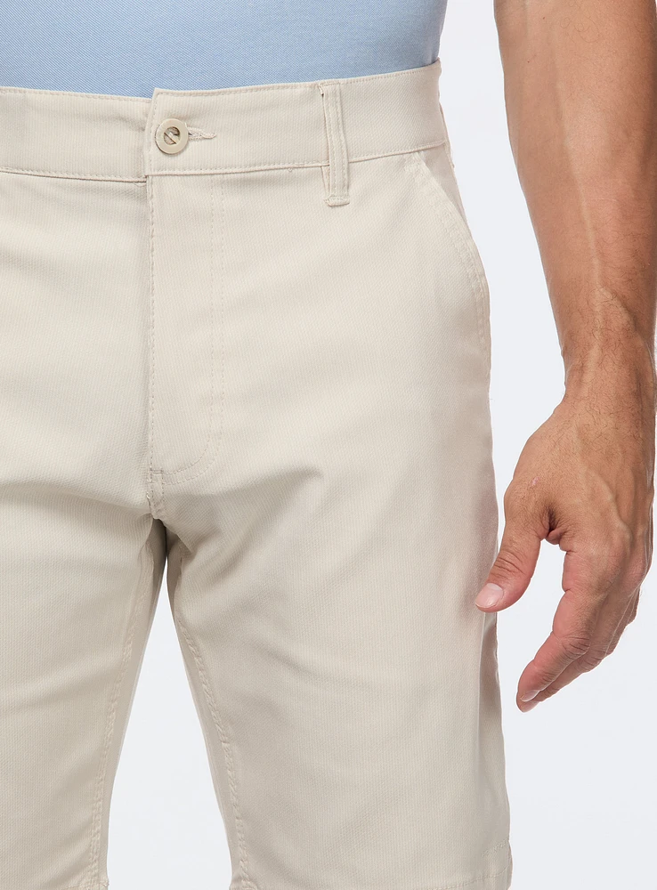 Diagonal Knit Bermuda