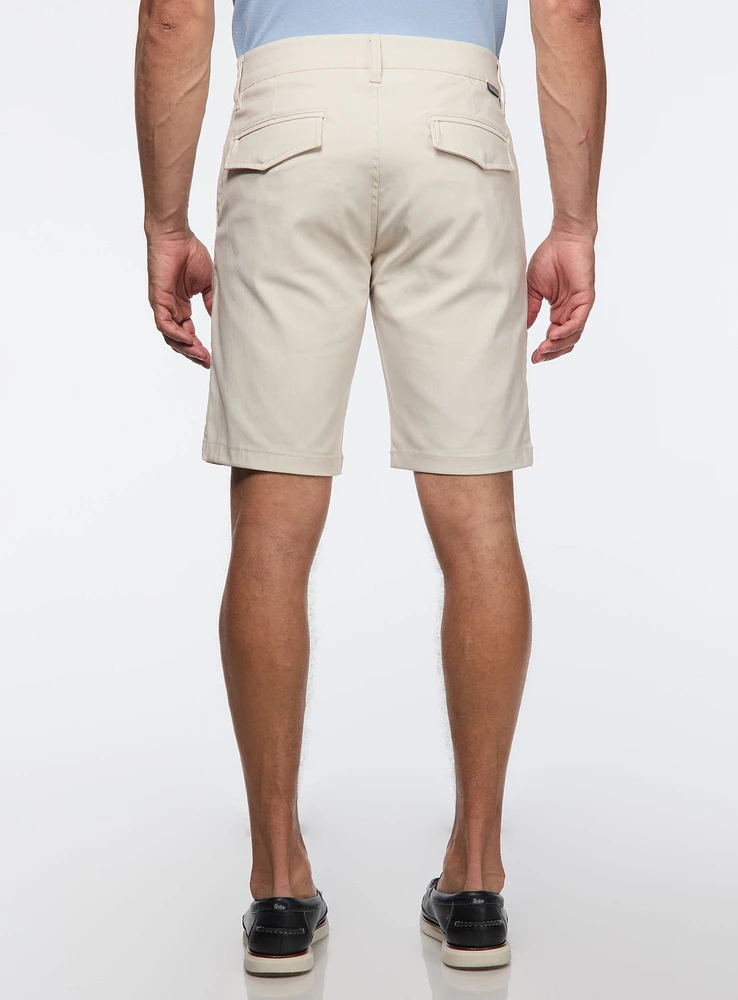 Diagonal Knit Bermuda