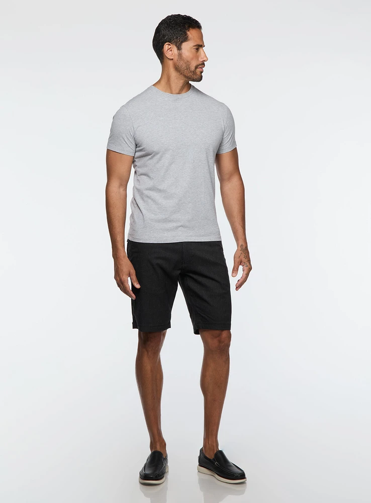 Diagonal Knit Bermuda