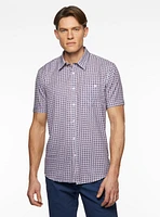 Multi Squares Short Sleeve Shirt