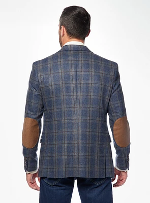 Blue Checked Sport Jacket