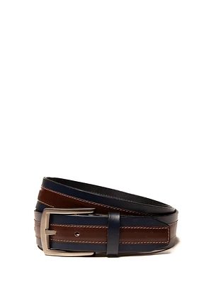 Two Tones Leather Belt