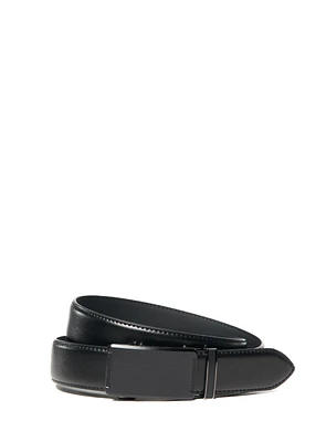 Ceinture en cuir noire