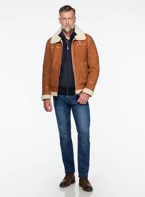 Manteau en peau de mouton