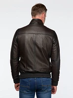 Pebble Leather Jacket