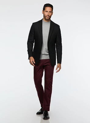 Veston noir texturé