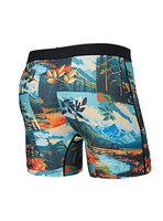 'Printed Landscape' Print Boxer Underwear